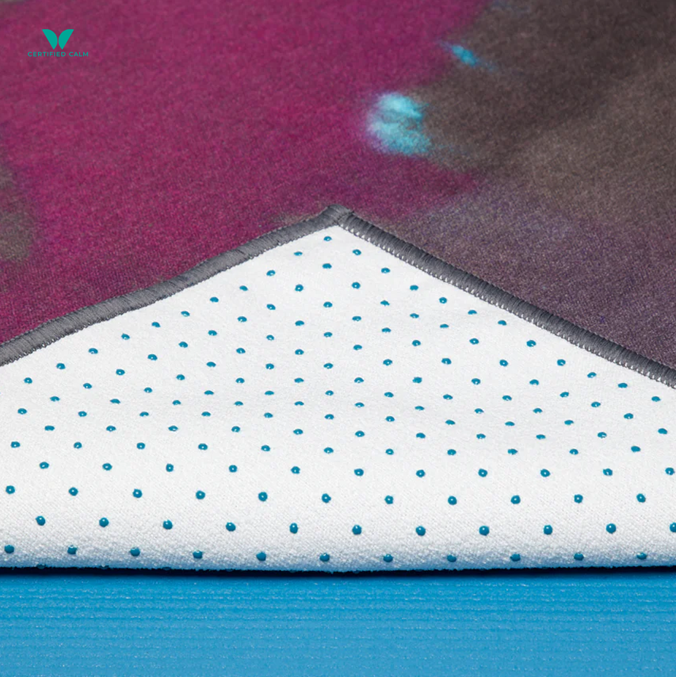 Manduka Yogitoes® Skidless Mat Towel 71" - Amethyst Vibe 2.0