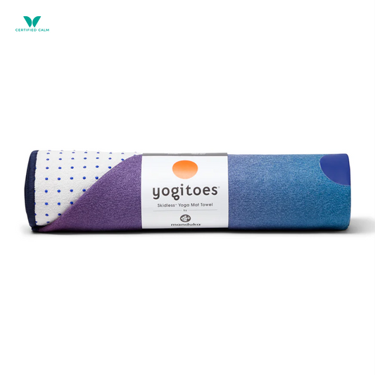 Manduka Yogitoes® Skidless Mat Towel 71" - Amethyst Array 2.0