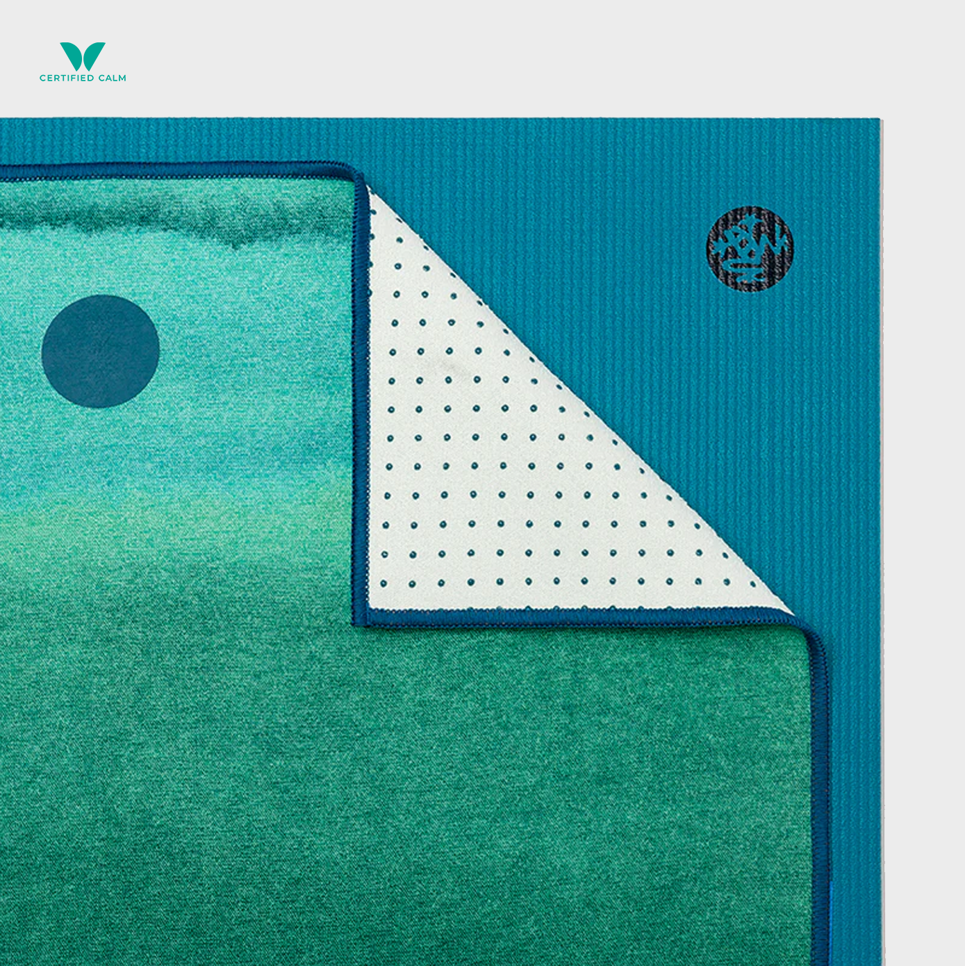 Manduka Yogitoes® Skidless Mat Towel 71" - Ocean Sky
