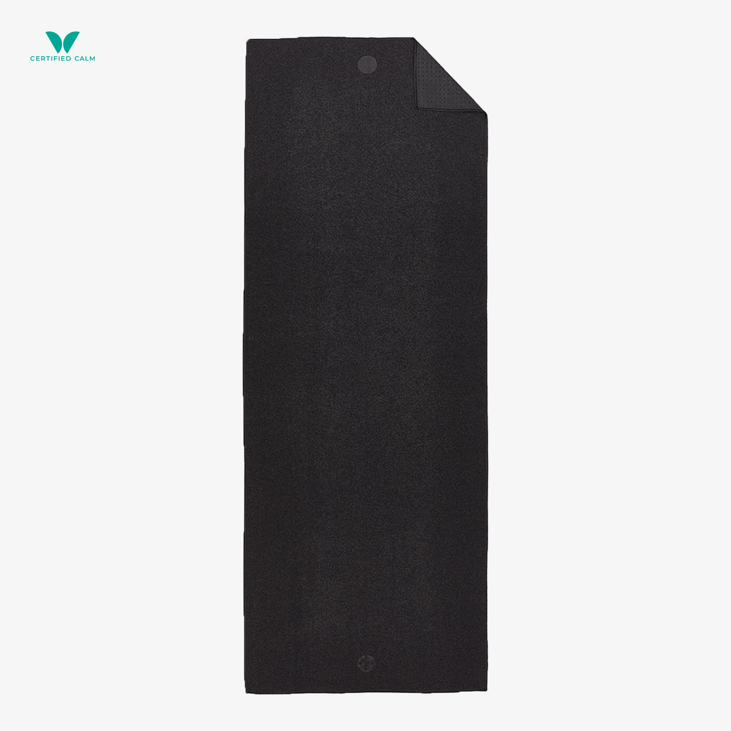 Manduka Yogitoes® Skidless Mat Towel 71" - Onyx