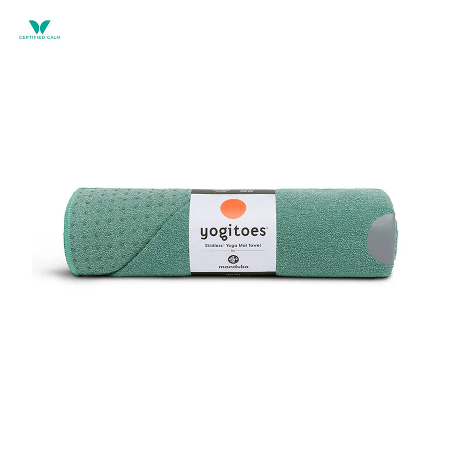 Manduka Yogitoes® Skidless Mat Towel 71" - Wasabi