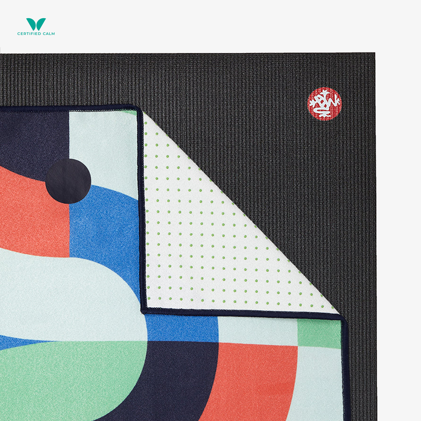 Manduka Yogitoes+ Repreve® Yoga Mat Towel - Wavelength
