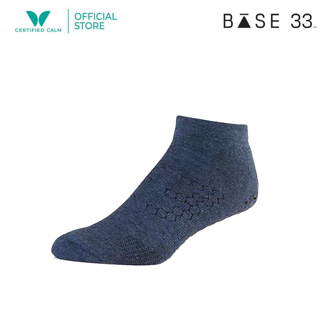 Base33 Grip Socks Low Rise Full Toe - MULTIPLE COLORS AVAILABLE