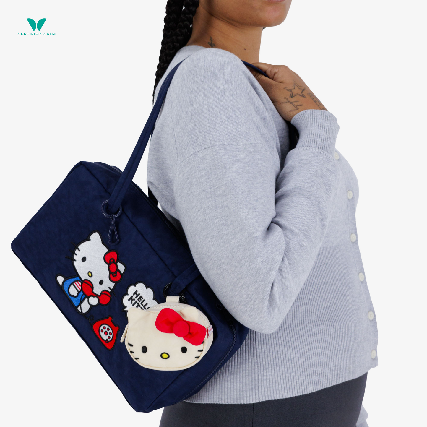 Baggu Nylon Bowler Bag