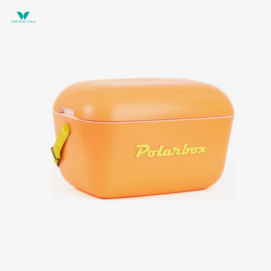 PolarBox Retro Cooler 20L - Orange Yellow Pop
