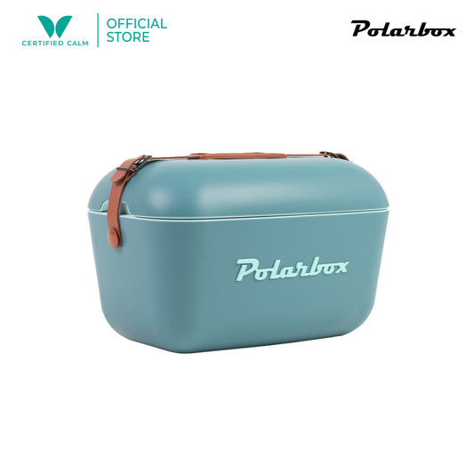 PolarBox 20L Retro Cooler Cyan Rosa Pop