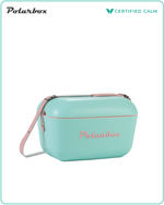 PolarBox Retro Cooler 12L - Cyan Rosa Pop