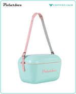 PolarBox Retro Cooler 12L - Cyan Rosa Pop