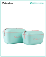 PolarBox Retro Cooler 12L - Cyan Rosa Pop