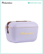 PolarBox Retro Cooler 12L - Lilac Yellow Classic