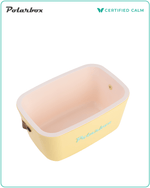 PolarBox Retro Cooler 12L - Yellow Cyan Pop