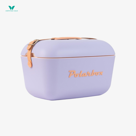 PolarBox Retro Cooler 12L -  Lilac Orange Pop