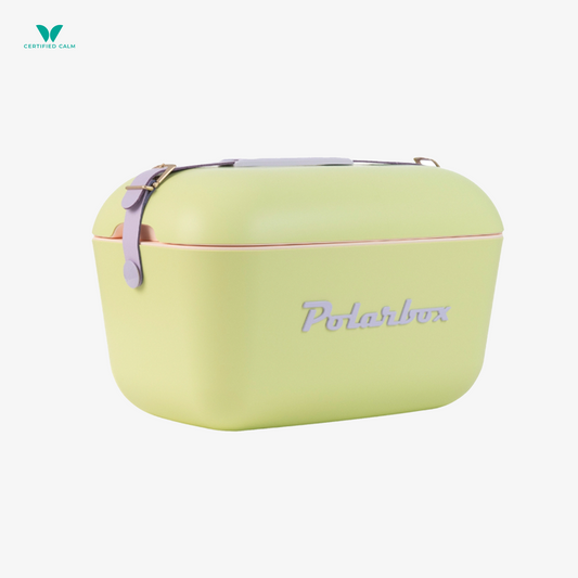 PolarBox Retro Cooler 12L -  Lime Lilac Pop