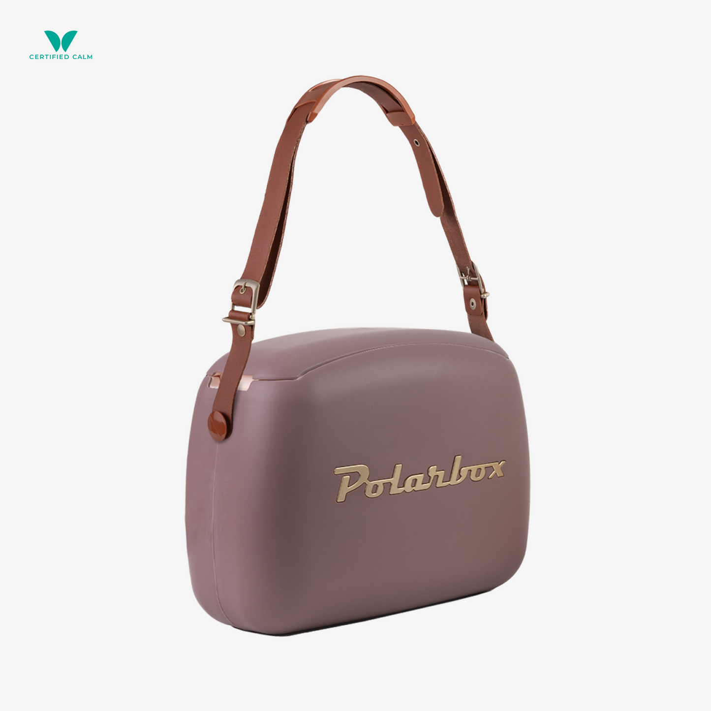 PolarBox Cooler Bag 6L - Mauve Gold