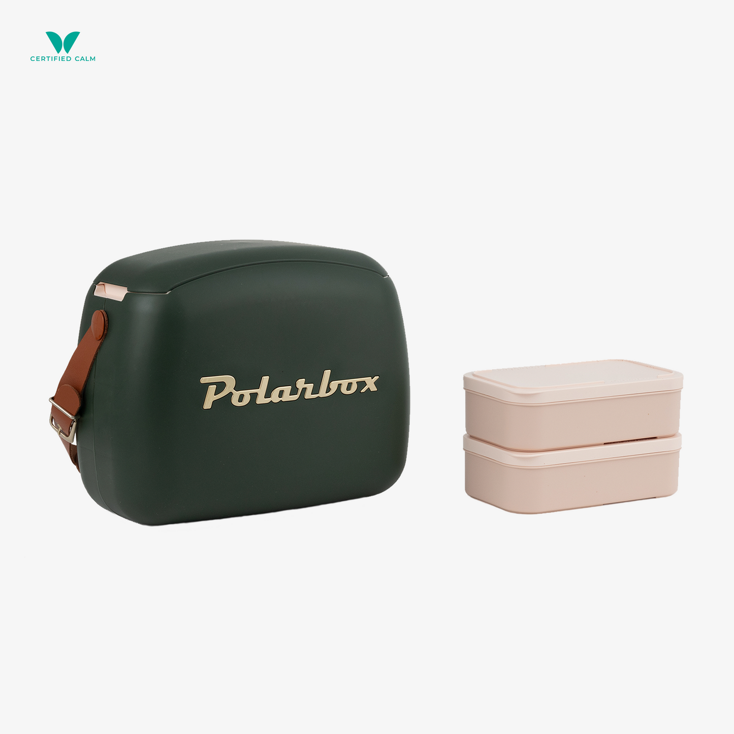 PolarBox Cooler Bag 6L - Green Forest Gold