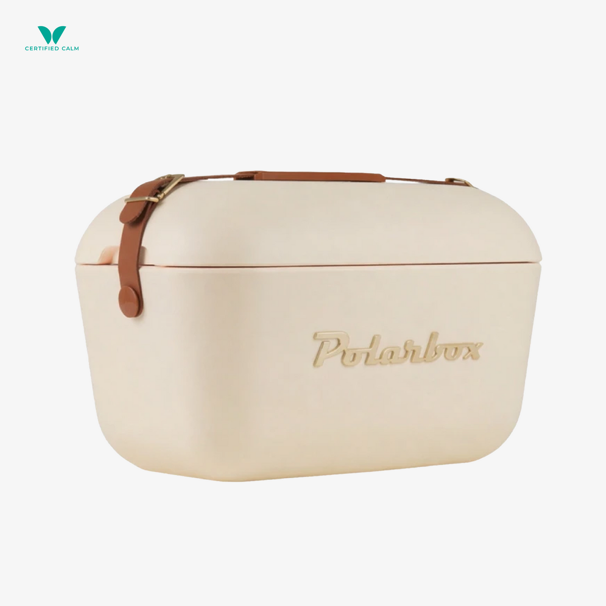 PolarBox Retro Cooler 20L-Cream Gold