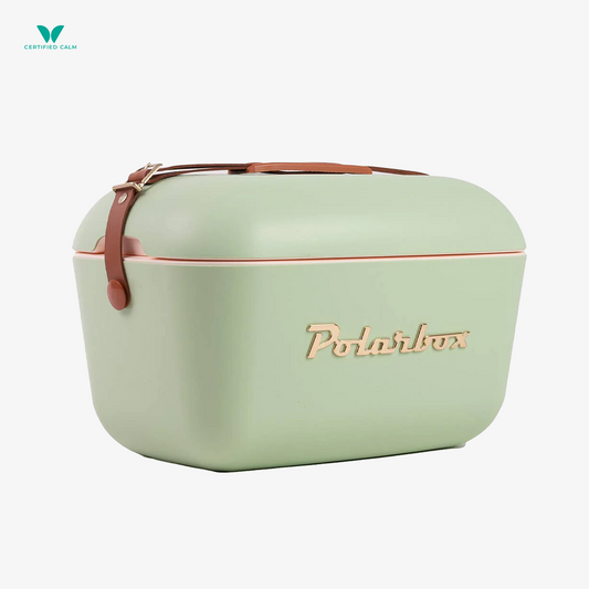PolarBox Retro Cooler 20L - Olive Gold