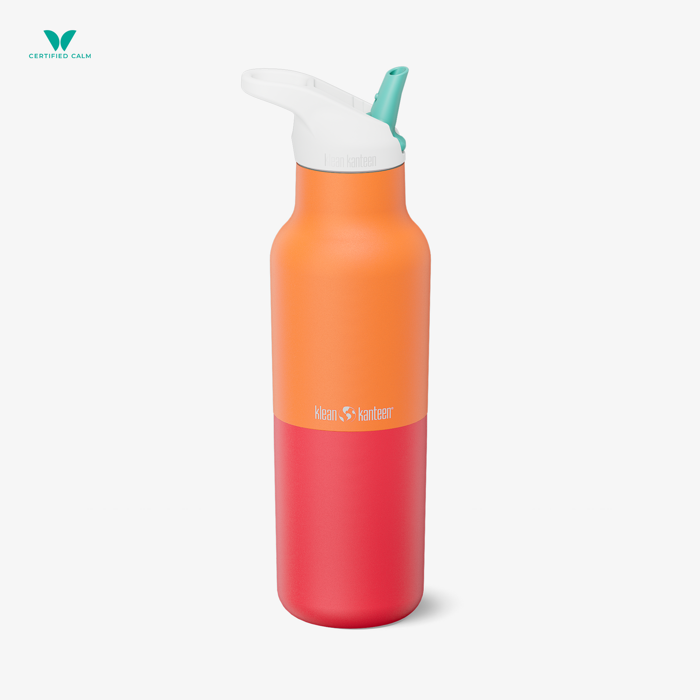 Klean Kanteen Rise 16oz Classic (w/ Flip Seal Sport Cap)