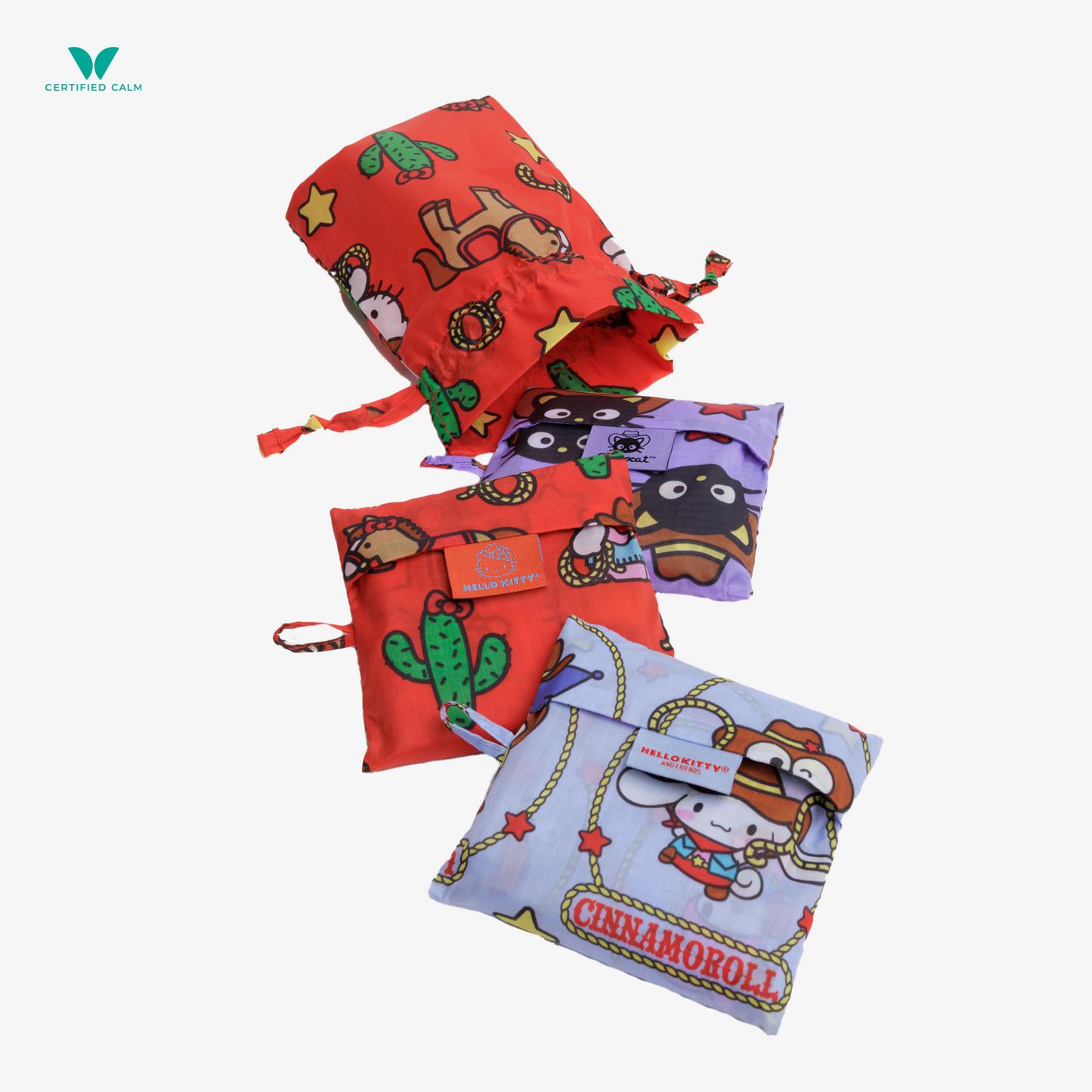 Set of 3 Standard Baggu Reusable Bags