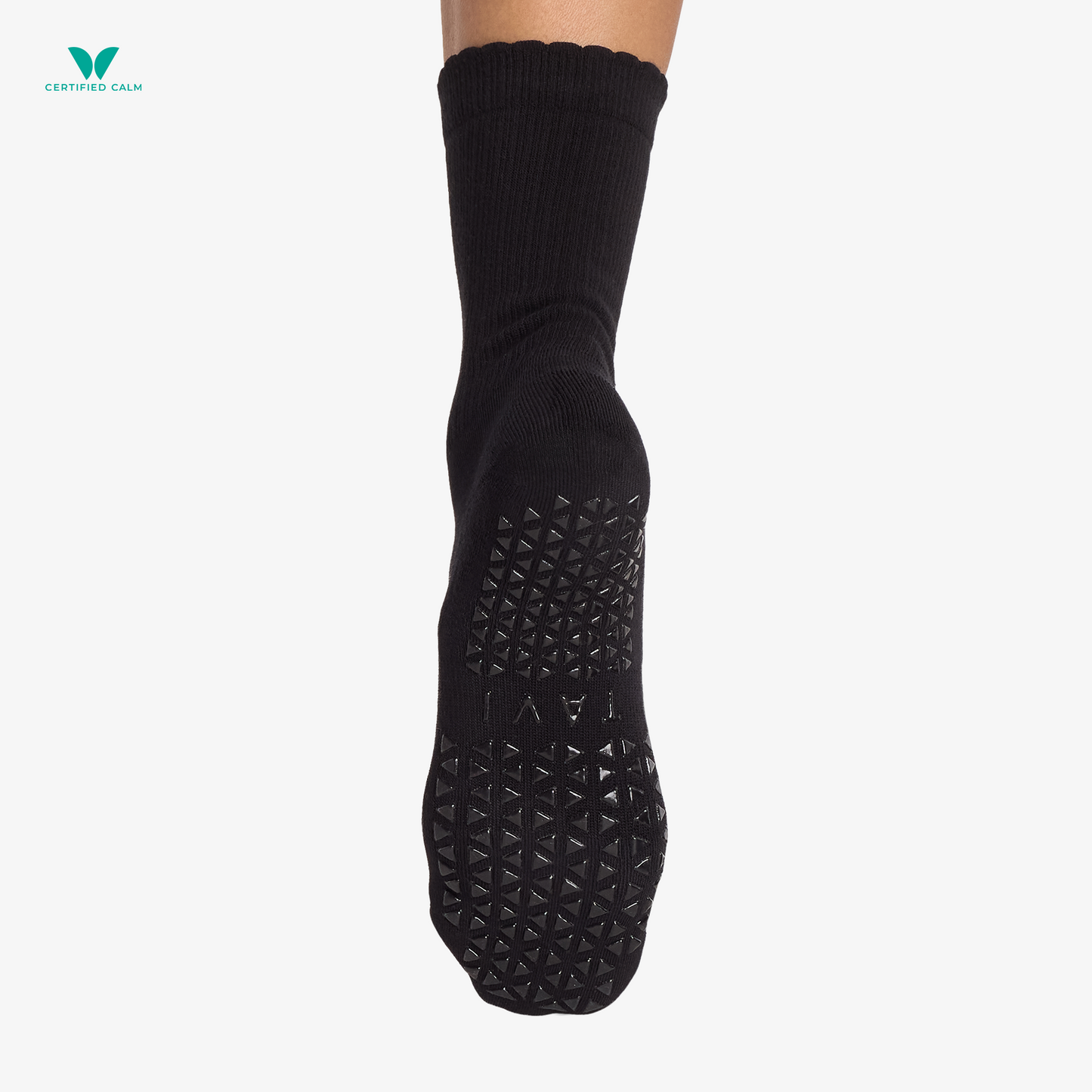 Tavi Noir Grip Socks Full Toe Kalea Scallop