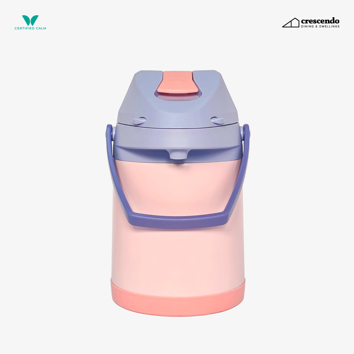 Crescendo The Flow - 2.5L (Portable Insulated Beverage Dispenser) Lavender Pink