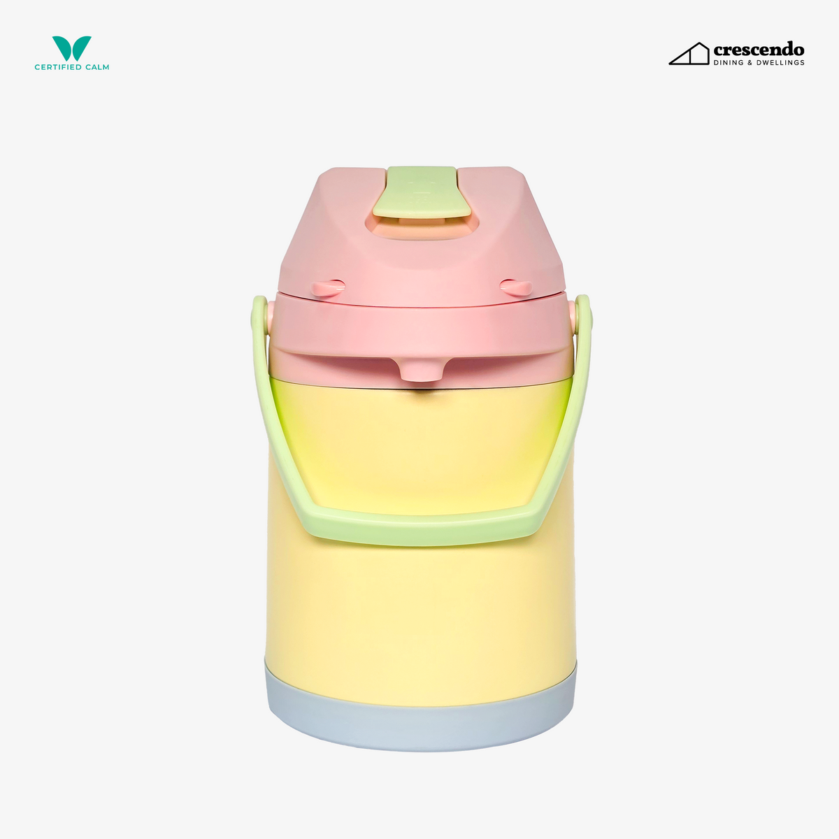 Crescendo The Flow - 2.5L (Portable Insulated Beverage Dispenser) Lavender Pink