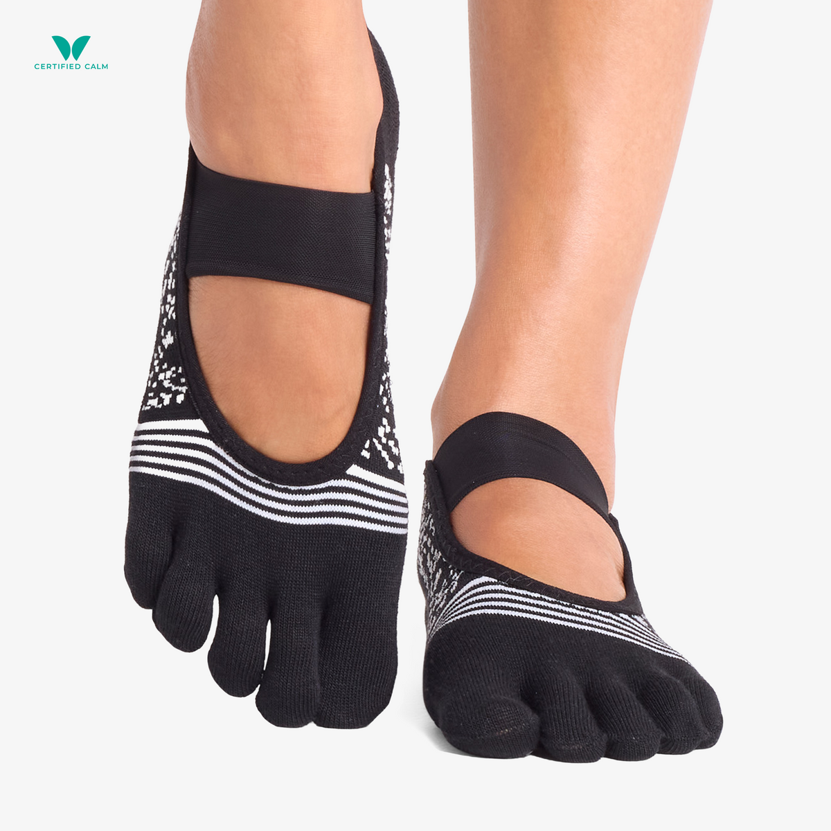 ToeSox Grip Socks Full Toe Mia Tec