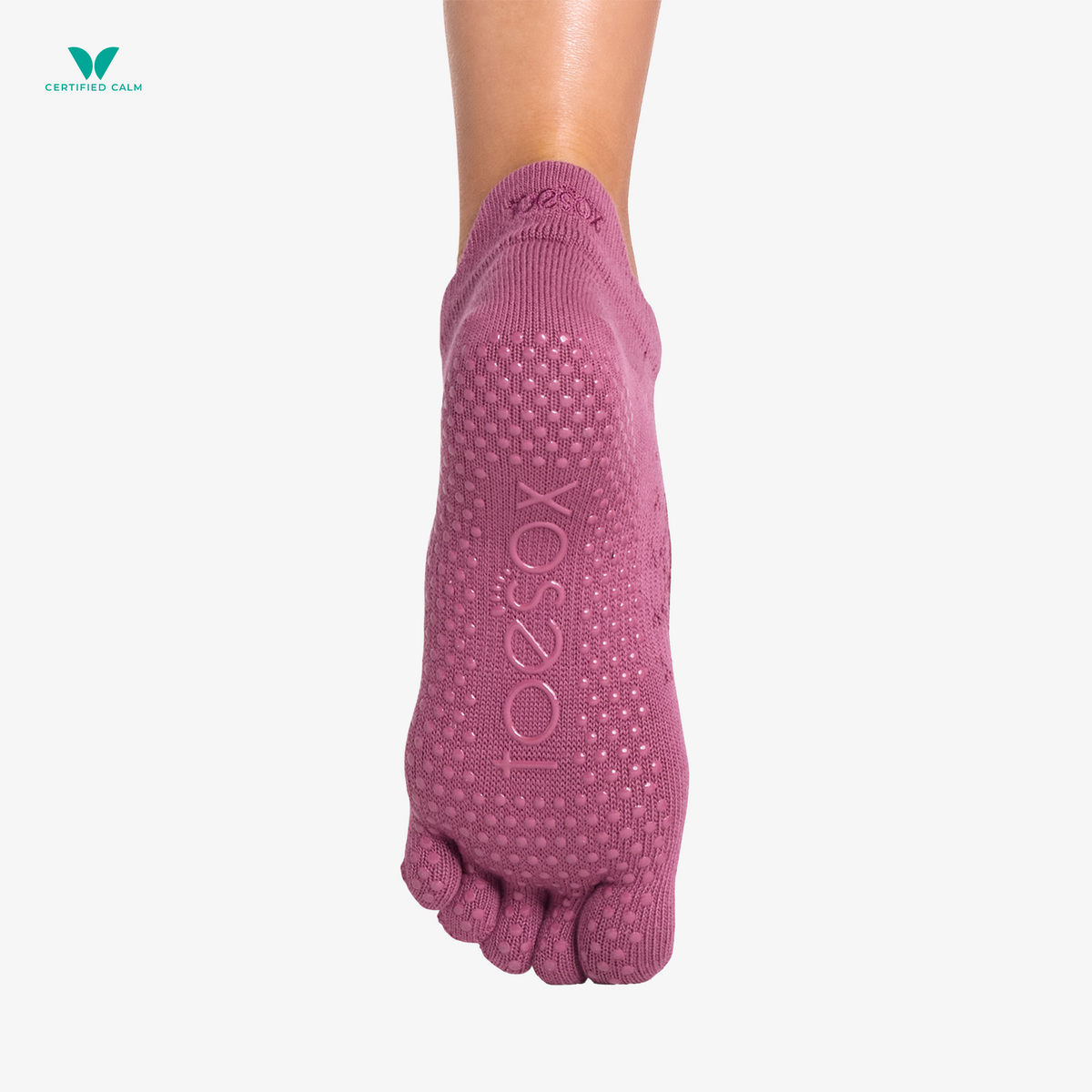 ToeSox Grip Socks Full Toe Bellarina