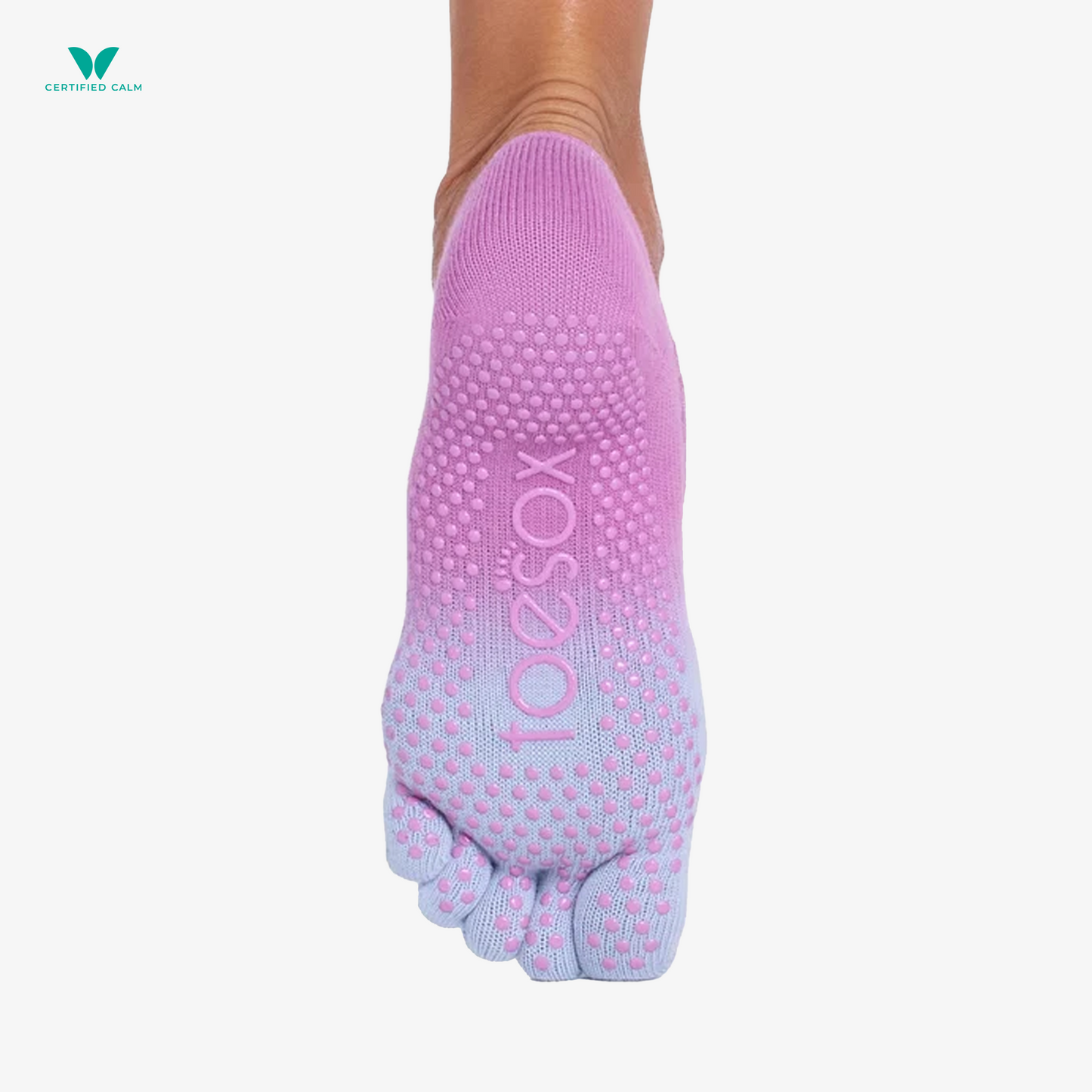 ToeSox Grip Socks Full Toe Elle