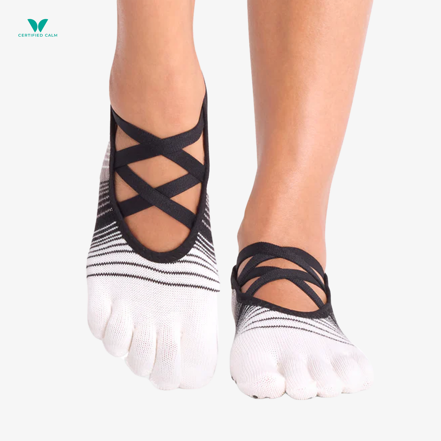 ToeSox Grip Socks Full Toe Elle