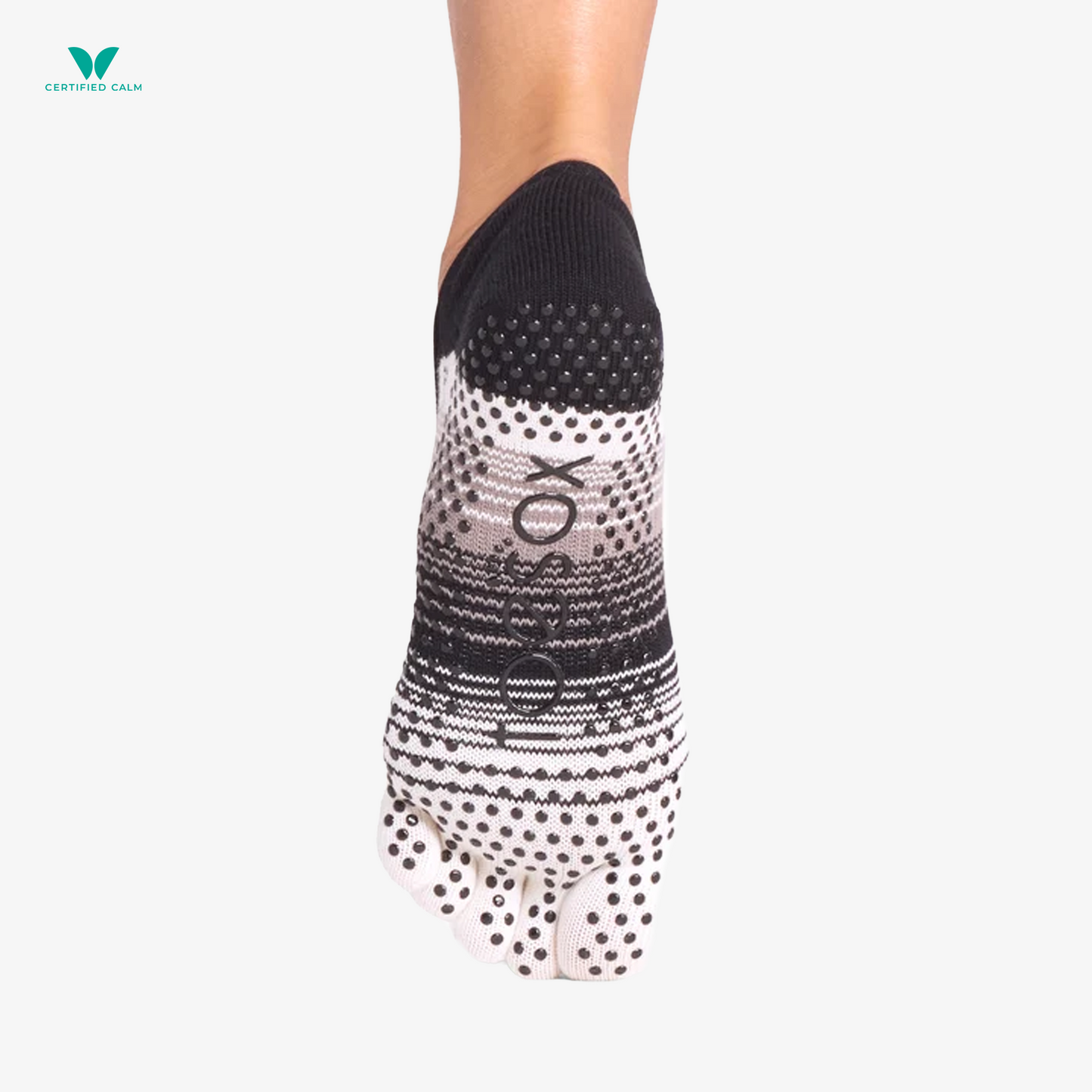 ToeSox Grip Socks Full Toe Elle