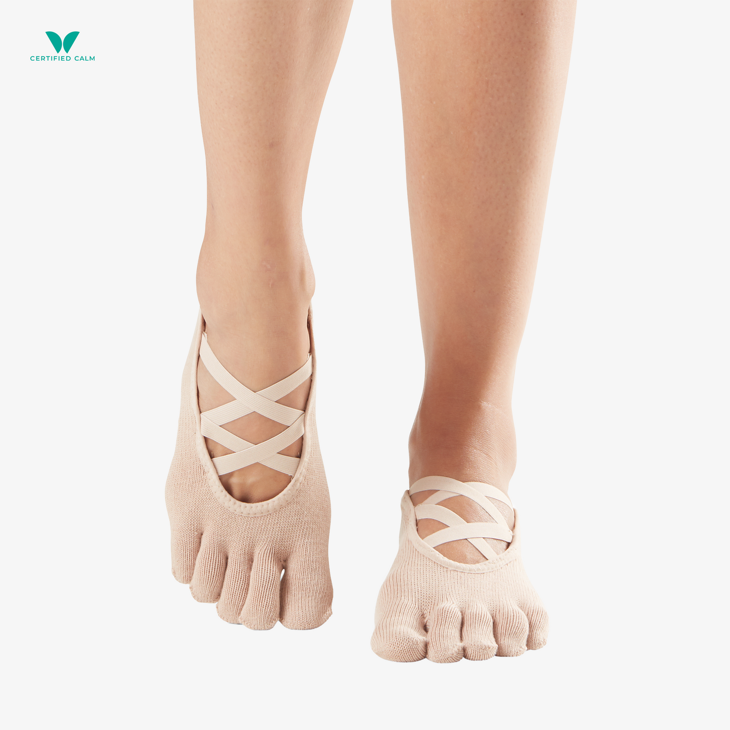 ToeSox Grip Socks Full Toe Elle