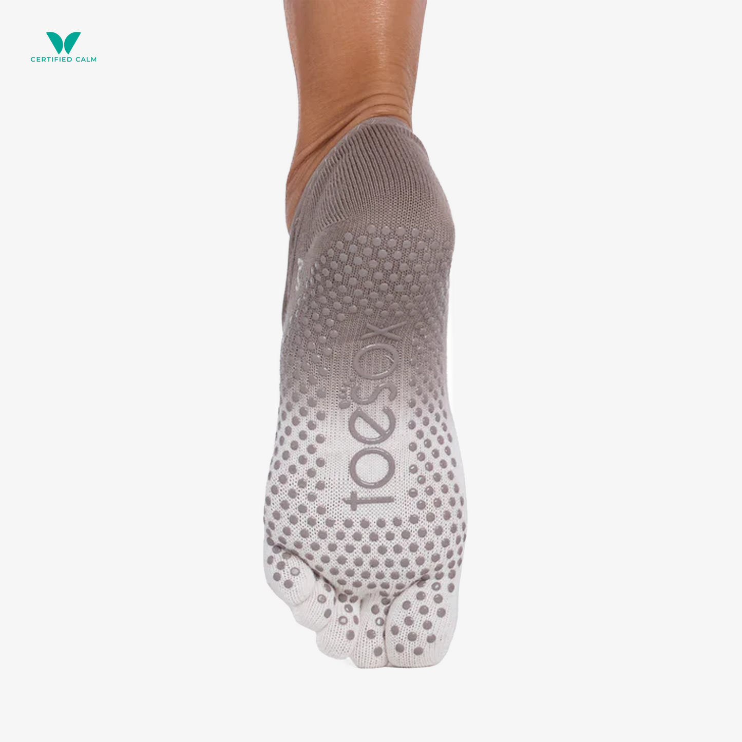 ToeSox Grip Socks Full Toe Elle