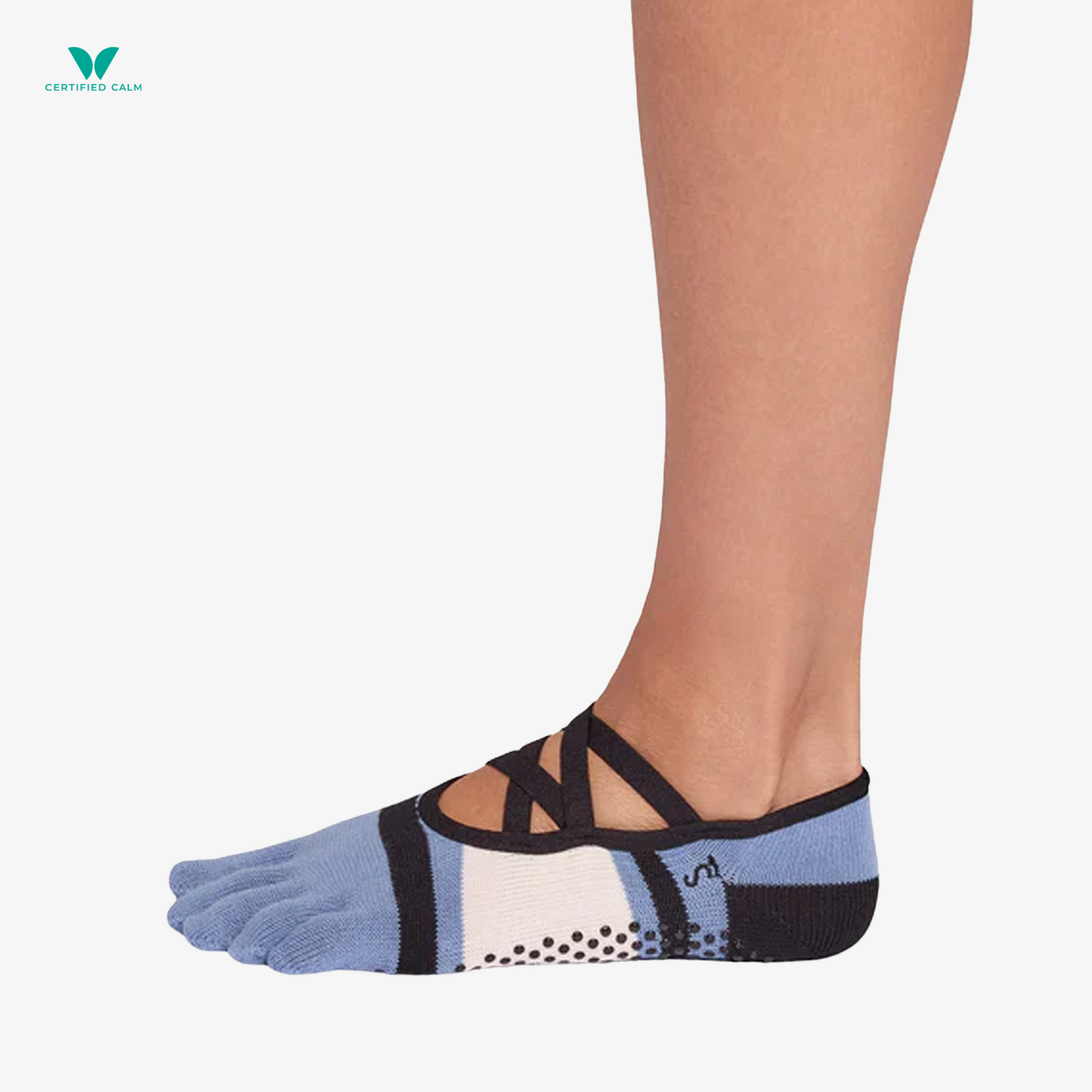 ToeSox Grip Socks Full Toe Elle