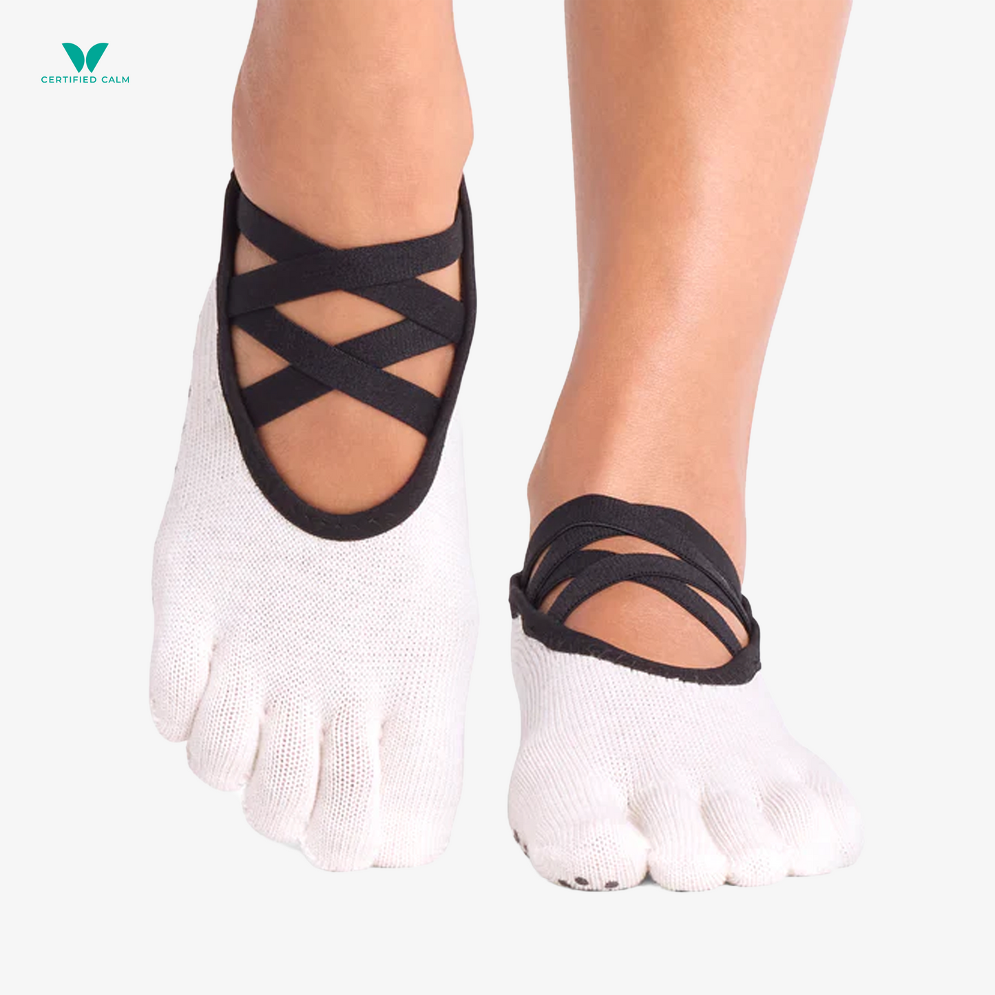ToeSox Grip Socks Full Toe Elle