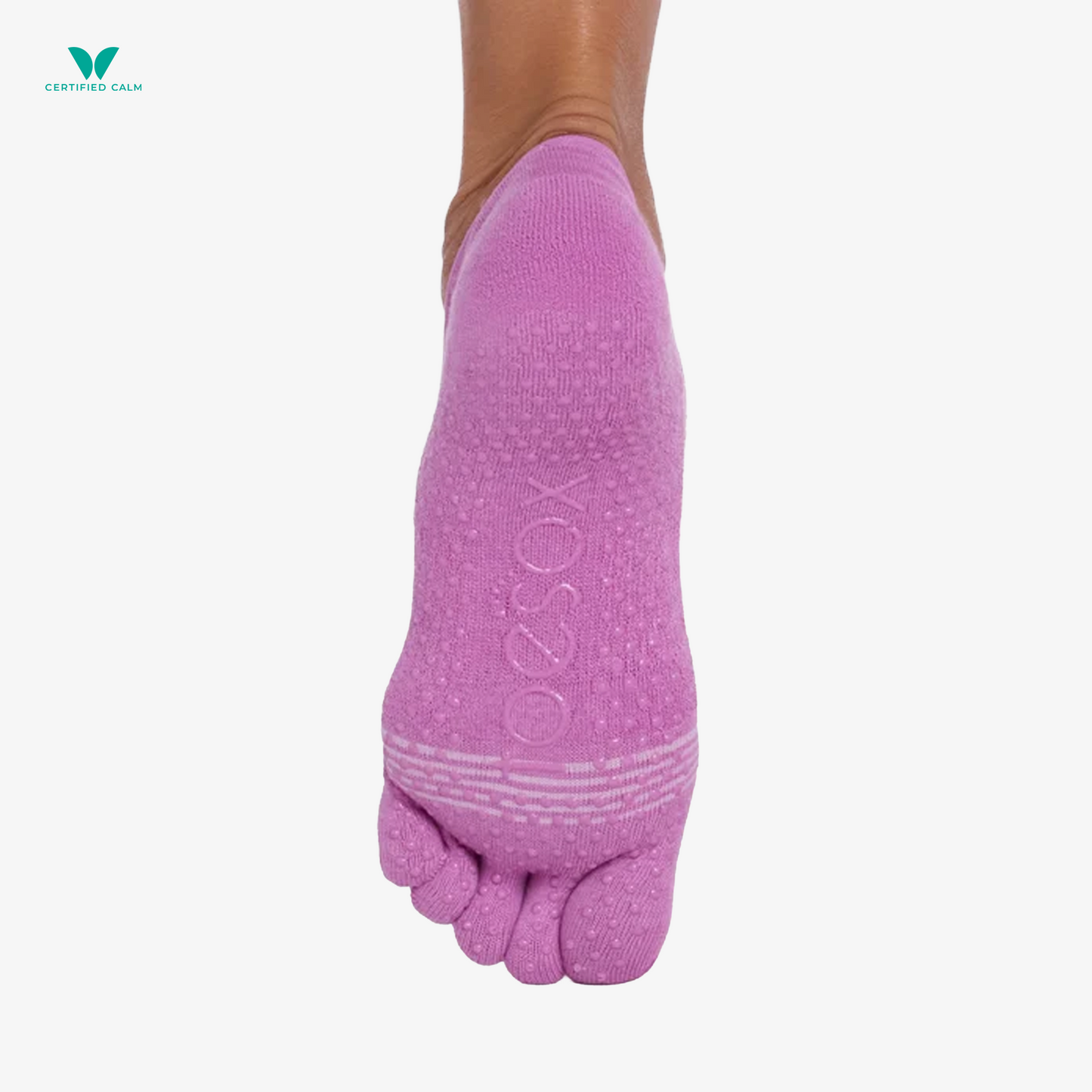 ToeSox Grip Socks Full Toe Elle Tec