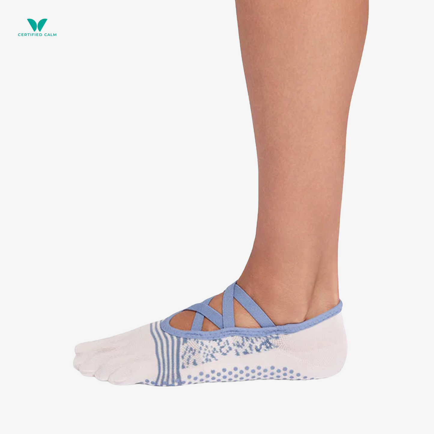 ToeSox Grip Socks Full Toe Elle