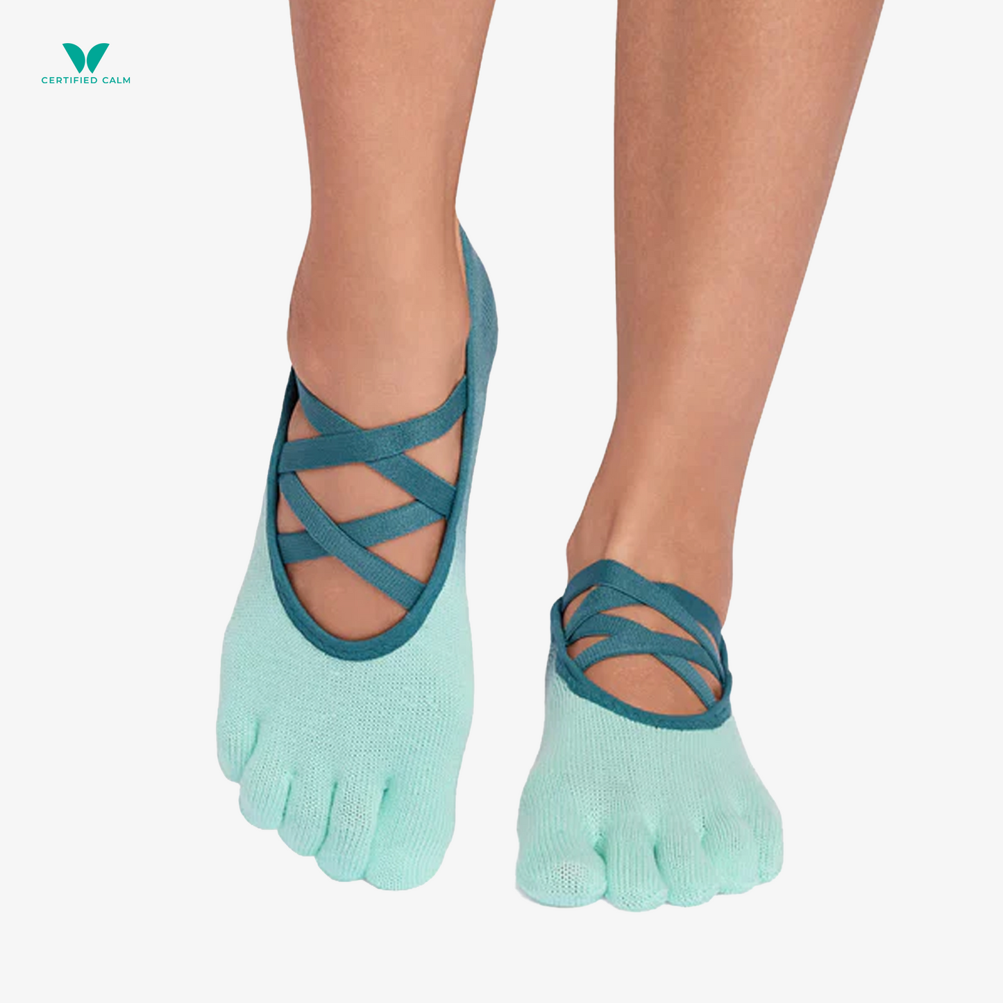 ToeSox Grip Socks Full Toe Elle