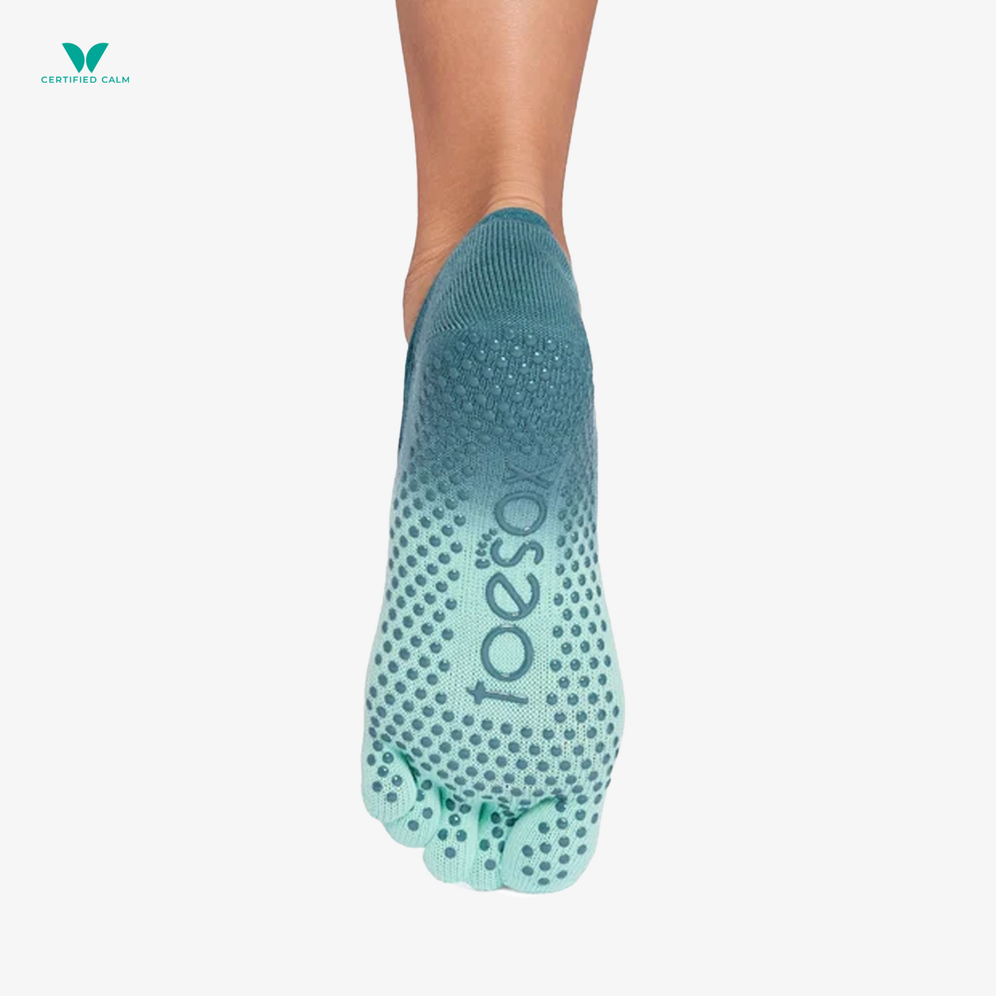 ToeSox Grip Socks Full Toe Elle