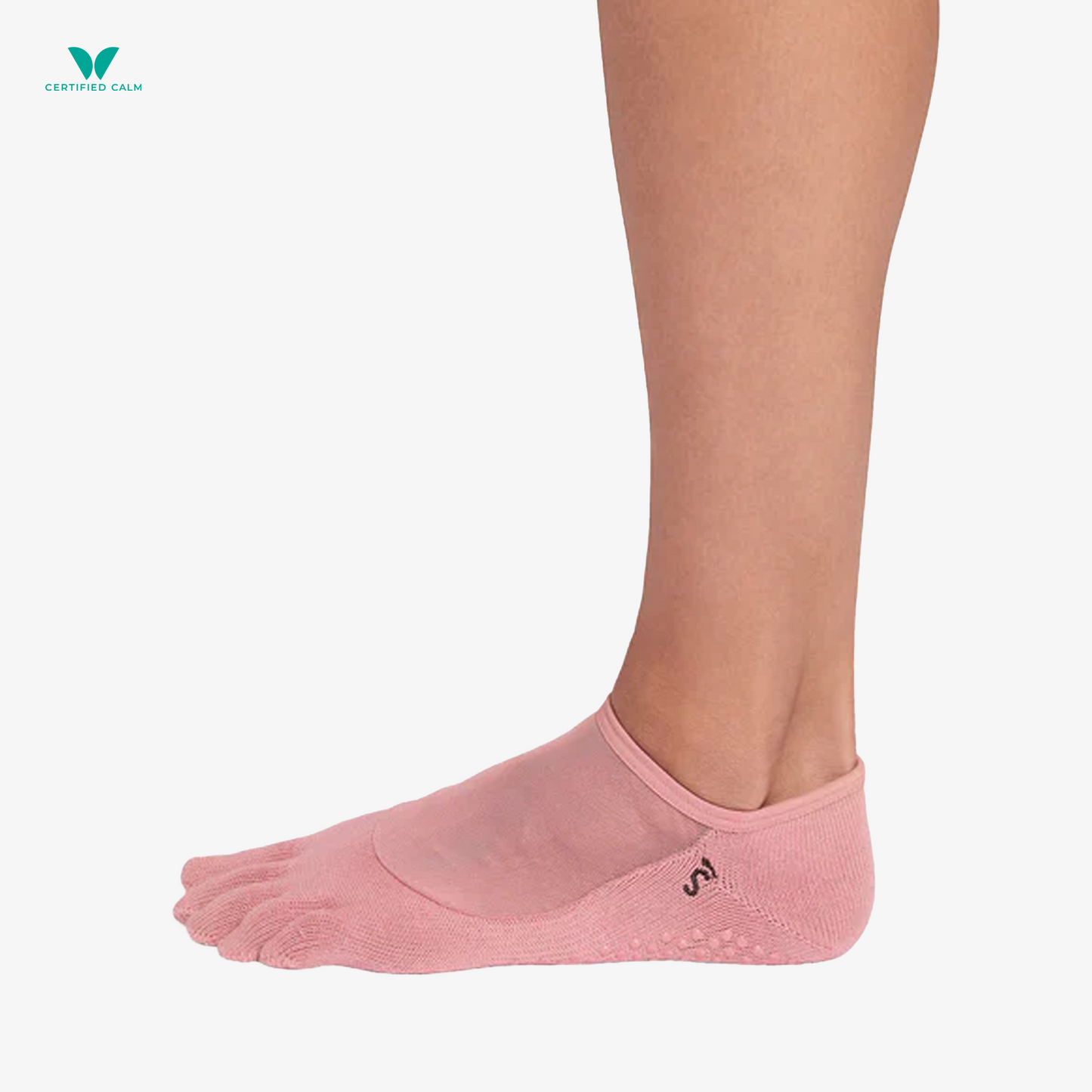 ToeSox Grip Socks Full Toe Luna