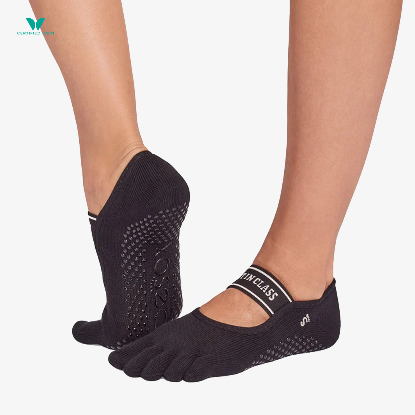ToeSox Grip Socks Full Toe Mia