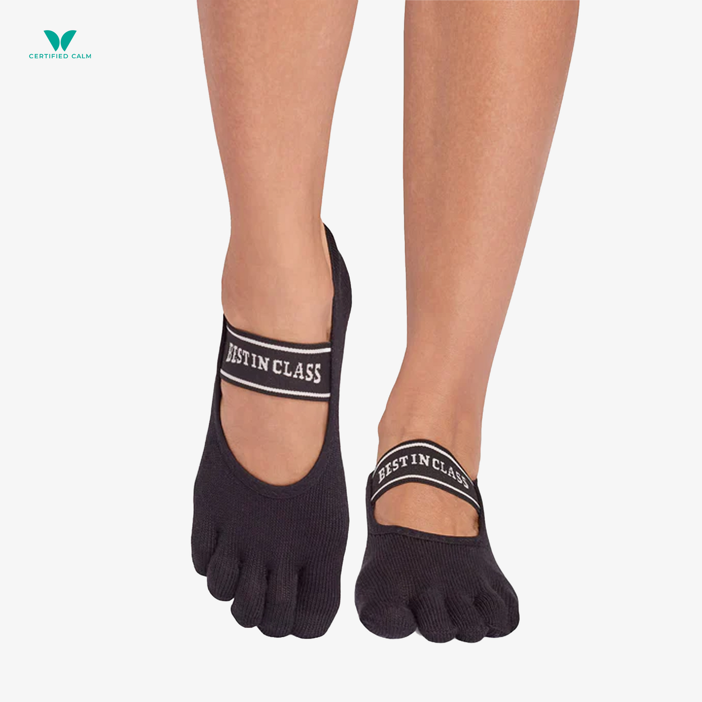 ToeSox Grip Socks Full Toe Mia