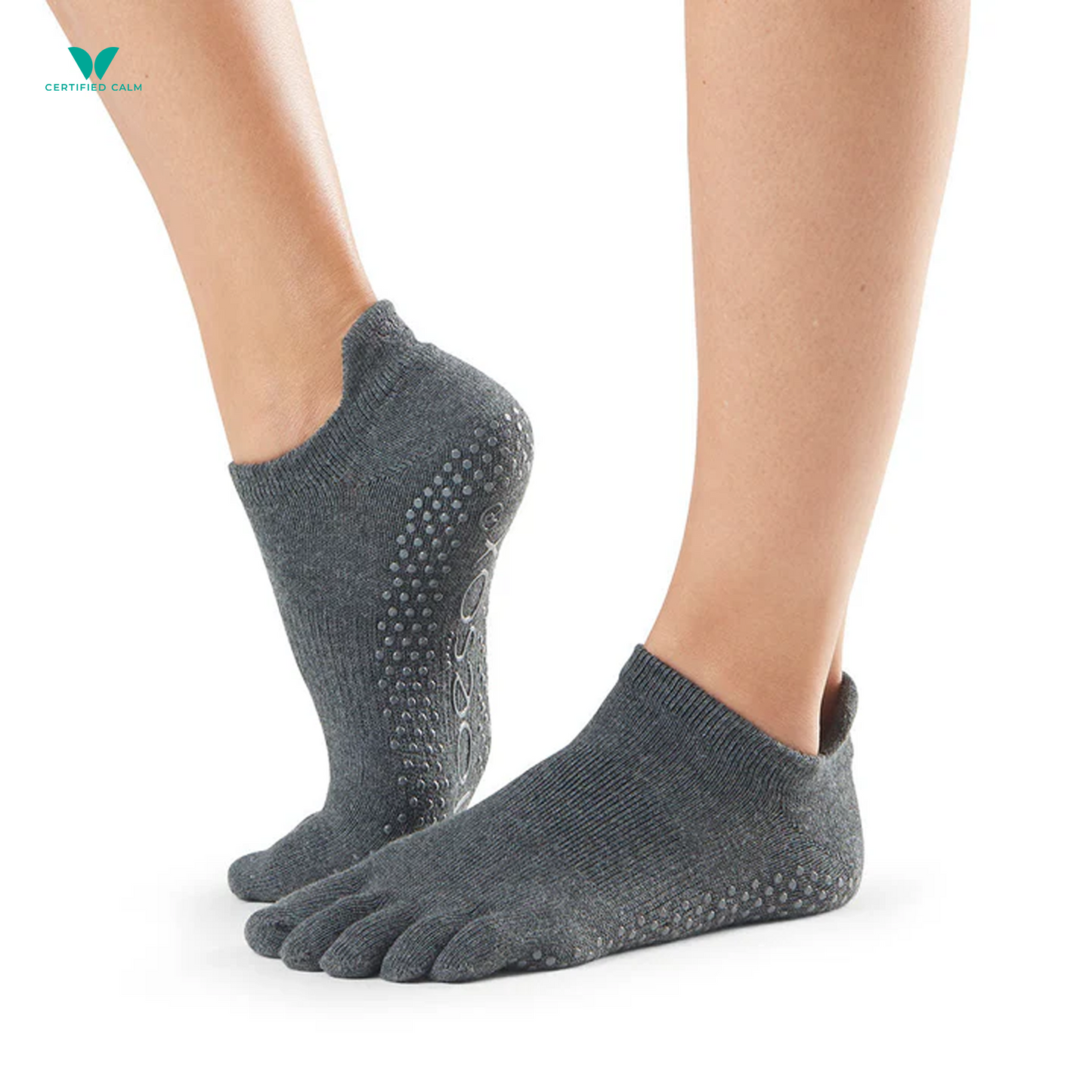 Toesox Grip Socks Full Toe - MULTIPLE STYLES AVAILABLE