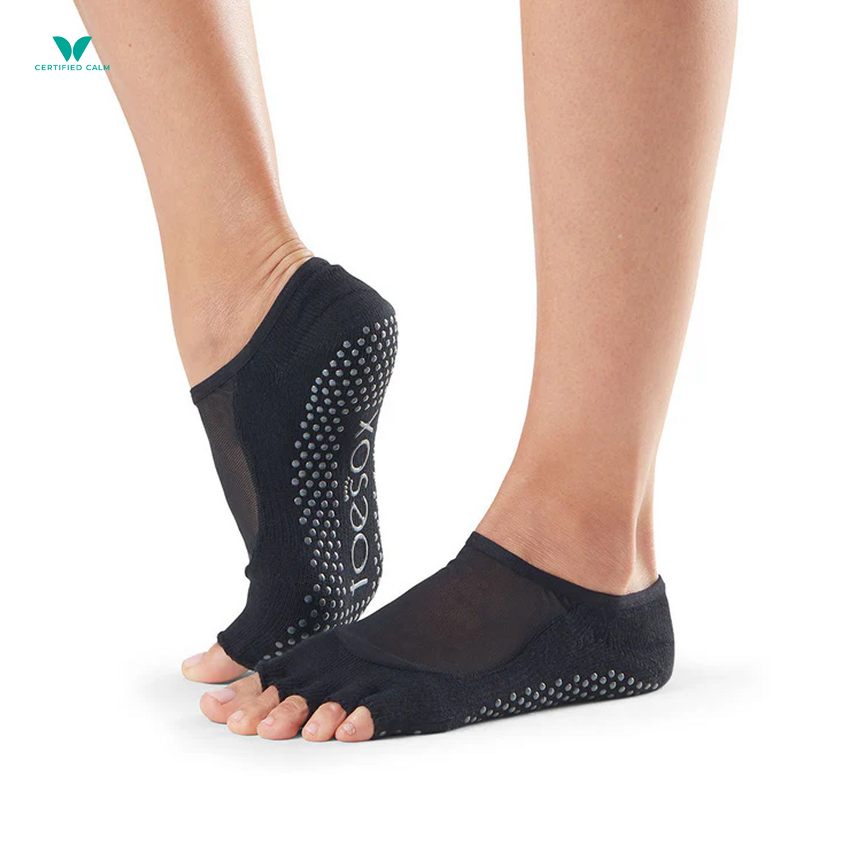 ToeSox Grip Socks Half Toe Luna