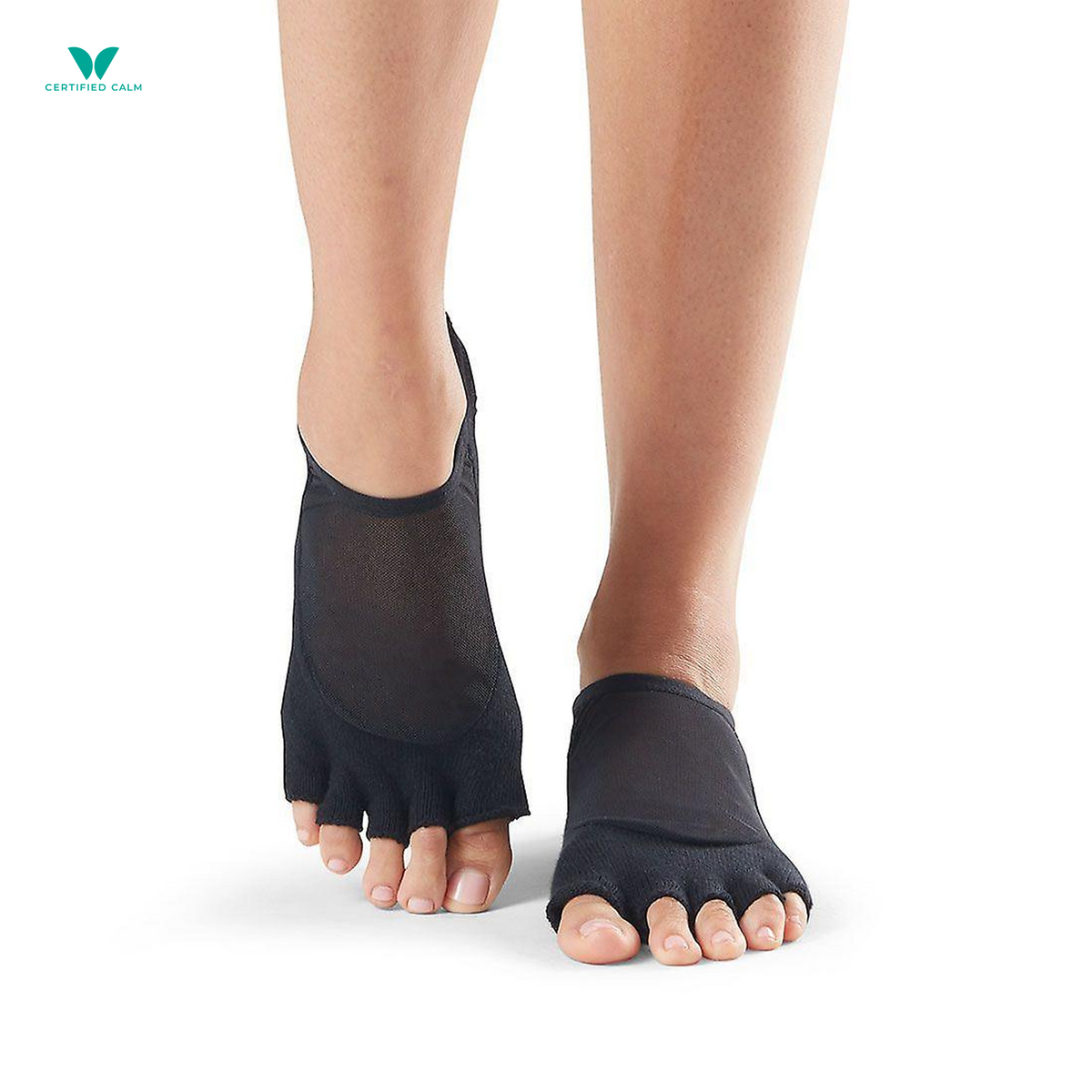 ToeSox Grip Socks Half Toe Luna