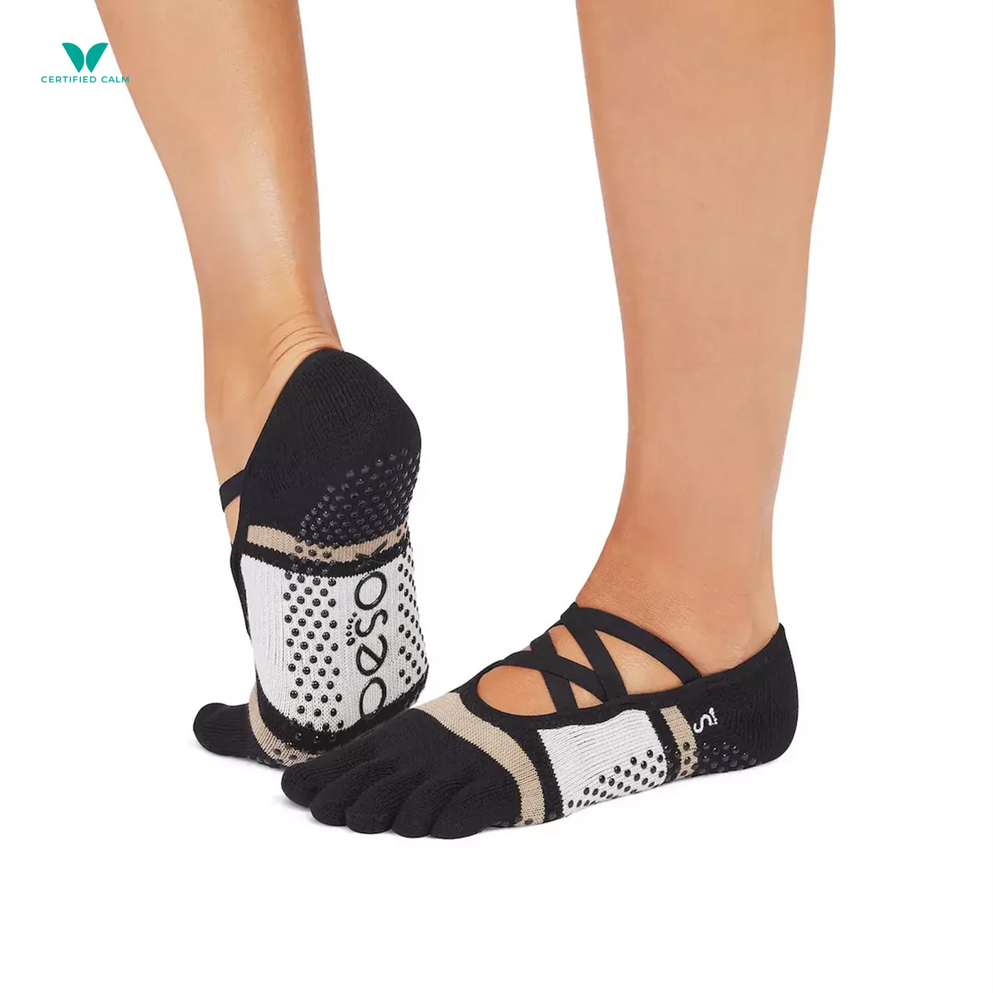 Toesox Grip Socks Full Toe - MULTIPLE STYLES AVAILABLE