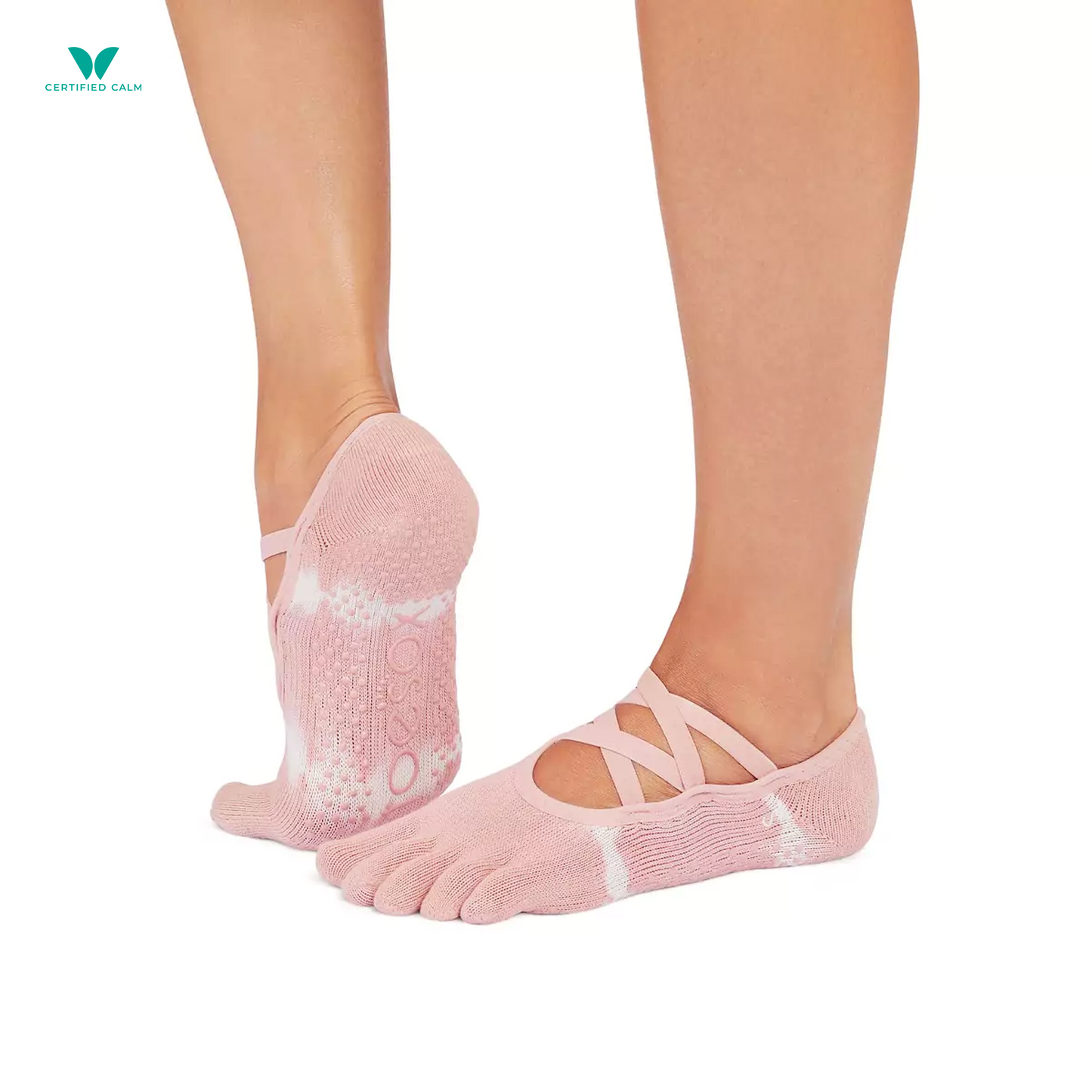 Toesox Grip Socks Full Toe - MULTIPLE STYLES AVAILABLE