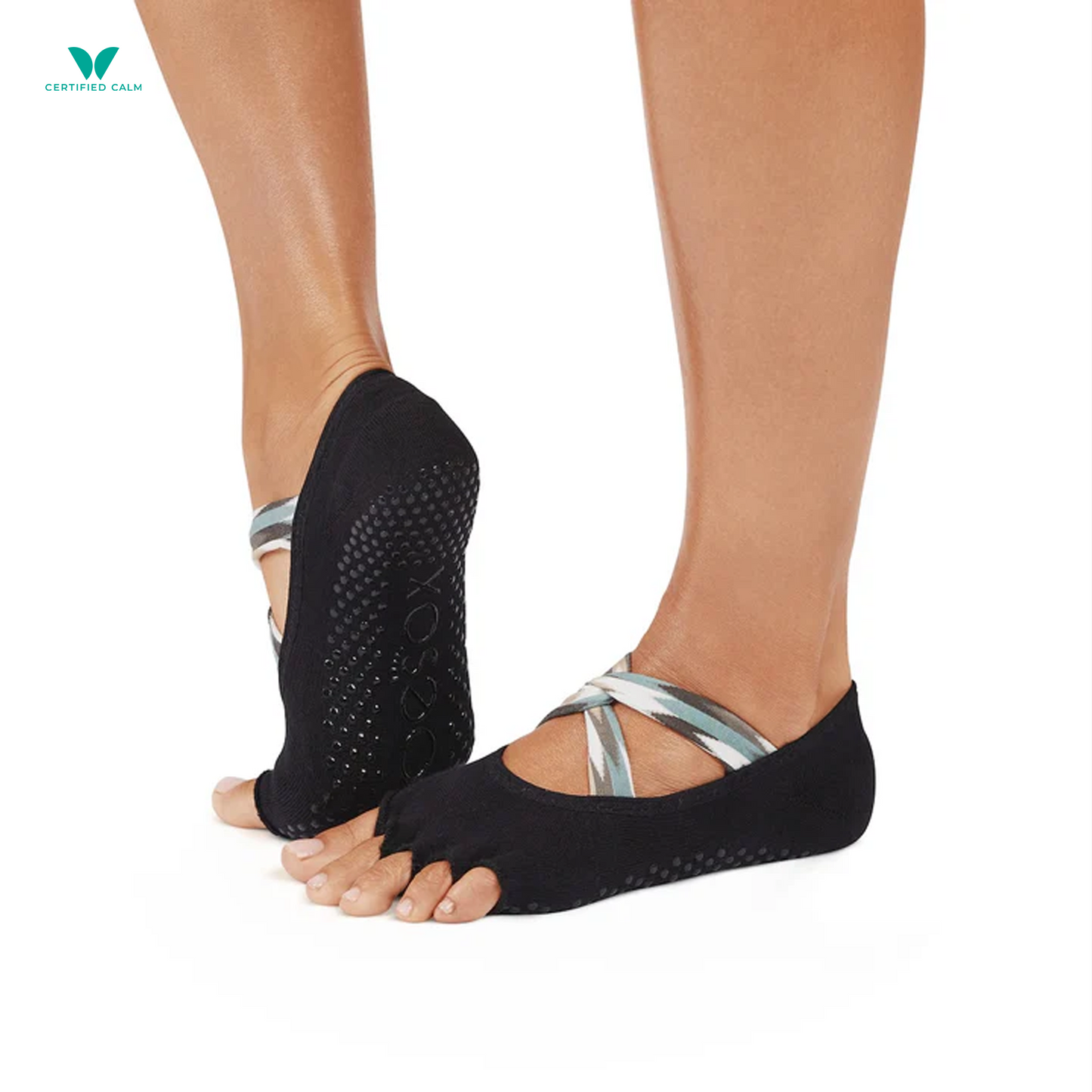 Toesox Grip Socks Half Toe -  MULTIPLE STYLES AVAILABLE