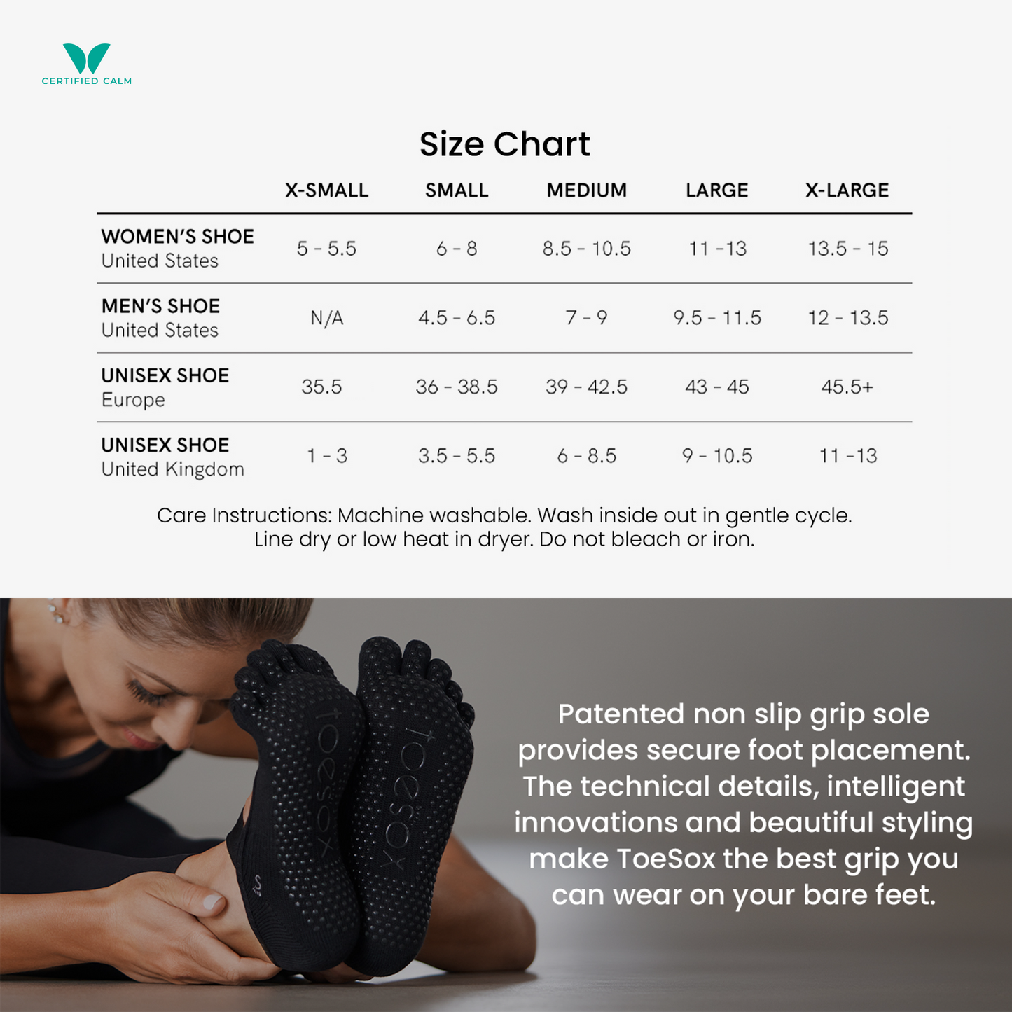 Toesox Grip Socks Half Toe Melody