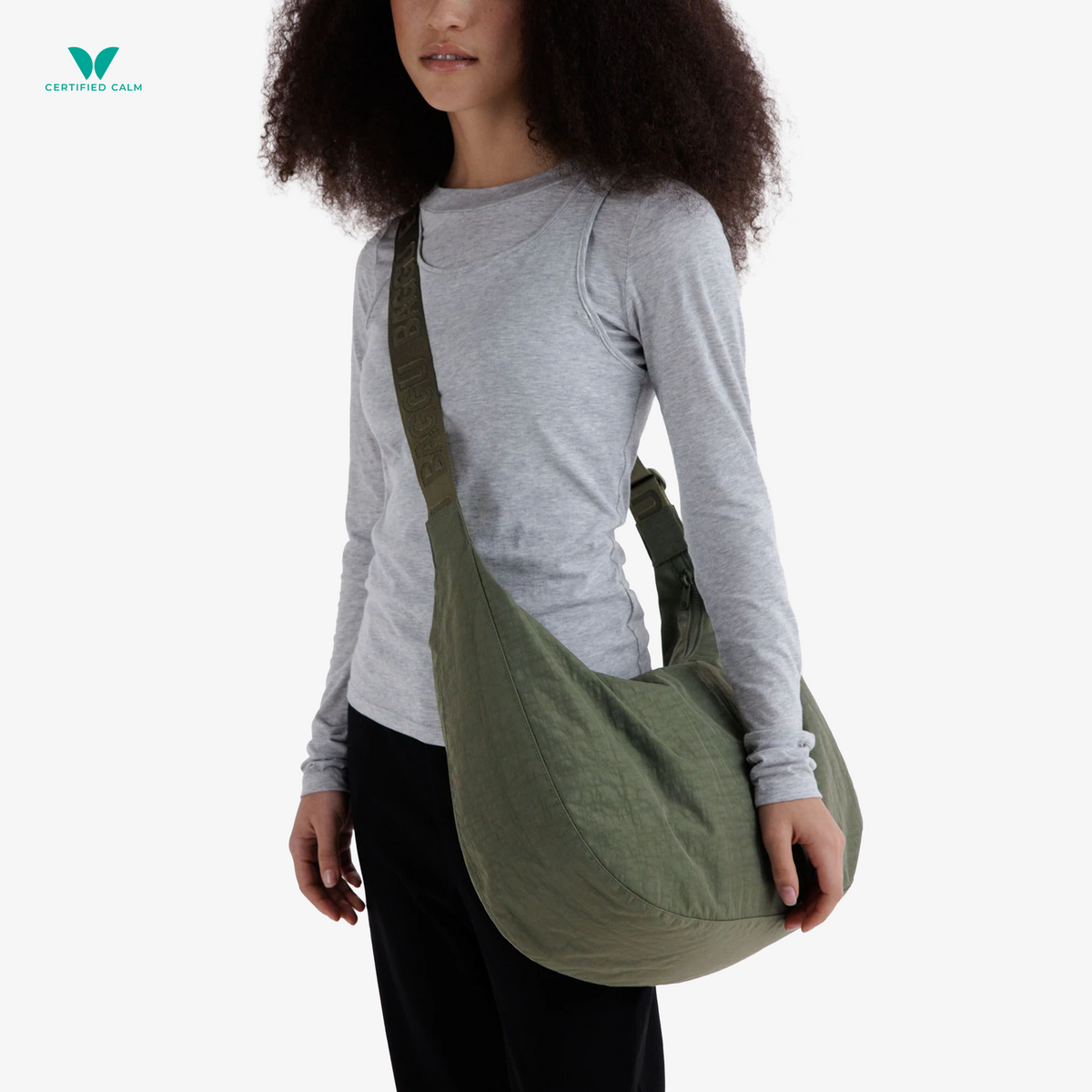 Baggu Large Nylon Crescent Bag